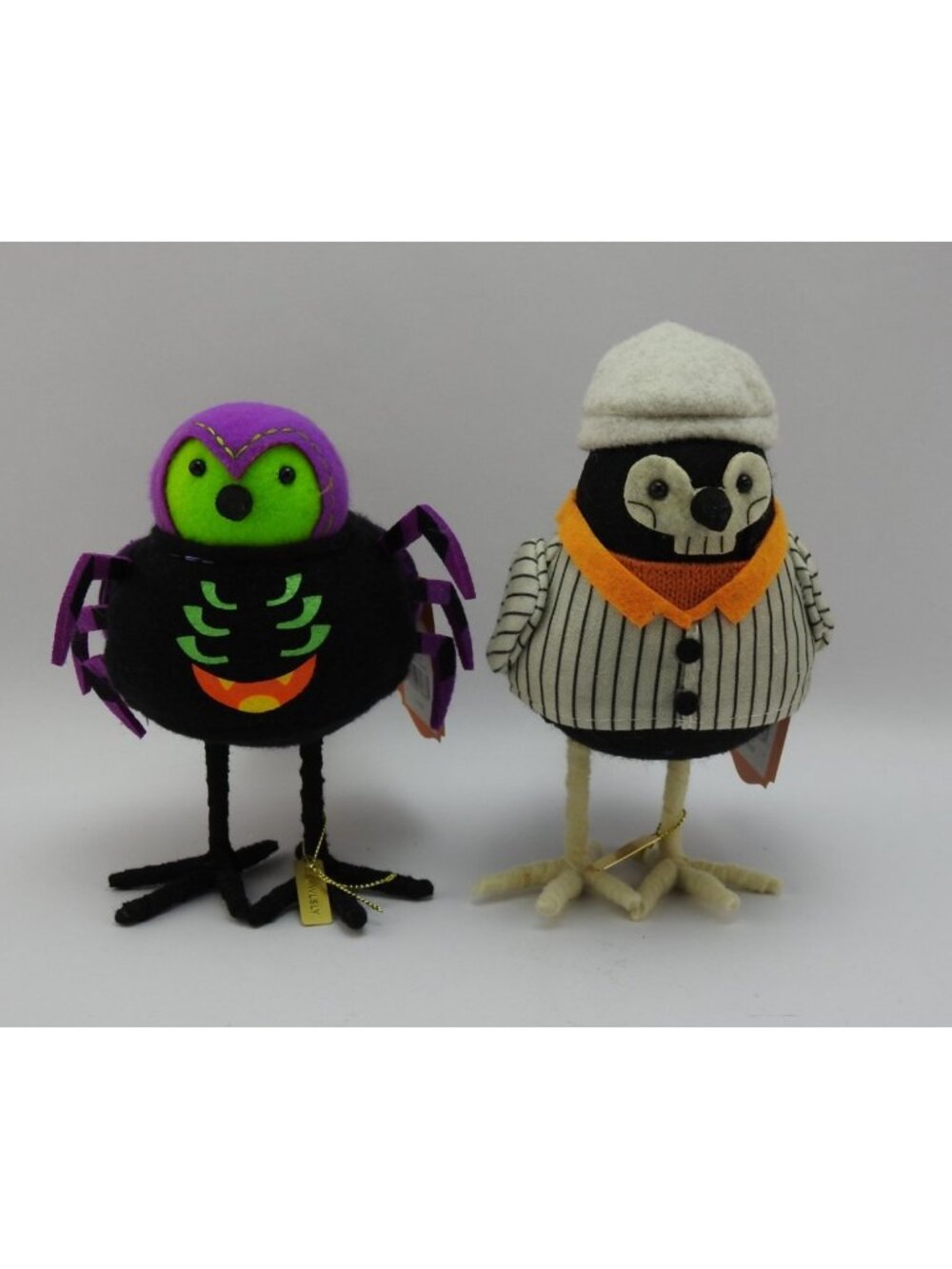 Target Featherly Friends Crawsly Bonesly Halloween Birds 2026 Set 2 NWT